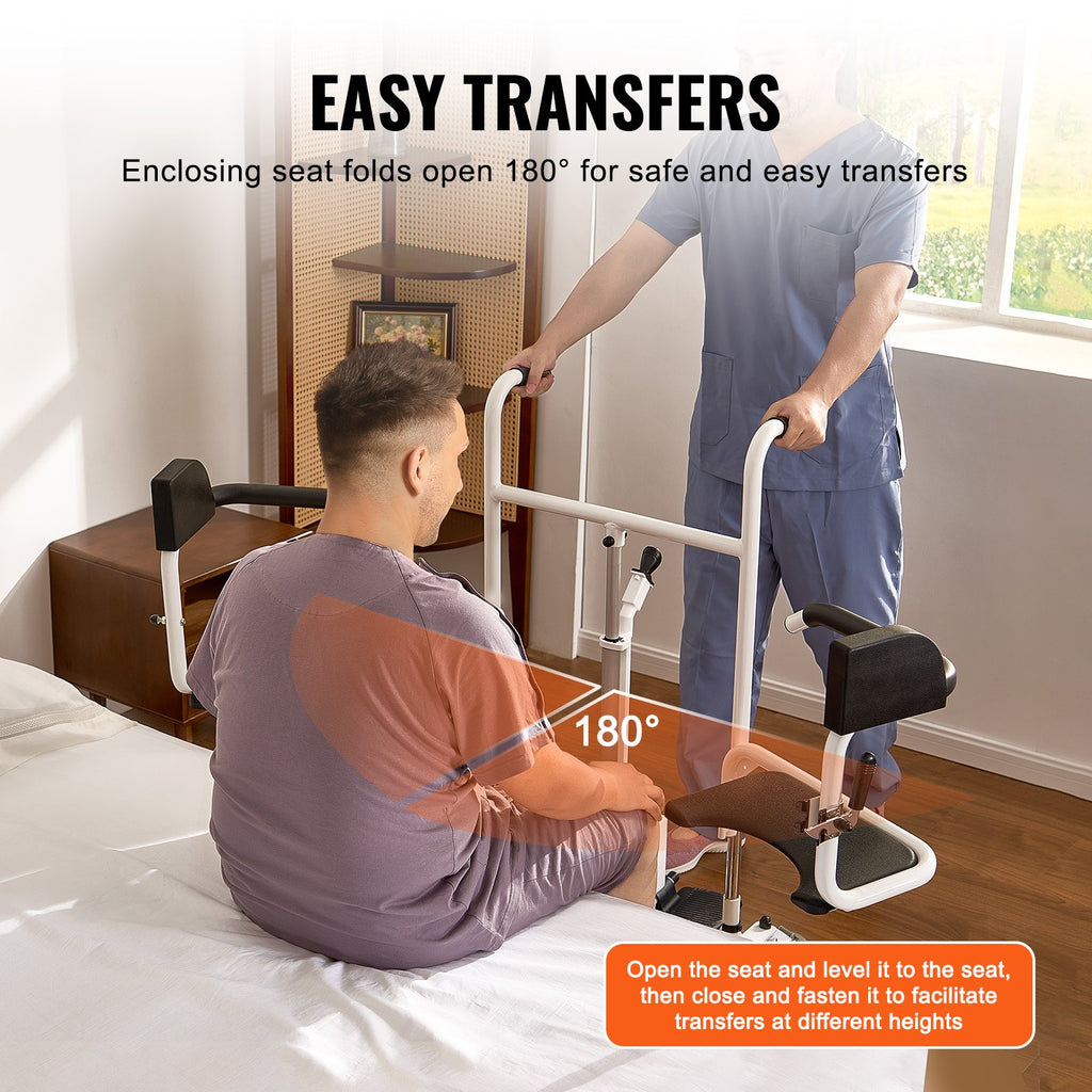 Elektrinis neįgaliųjų kėlimo ir transportavimo vežimėlis VEVOR XFL-QX-YW01-1, 100 kg keliamoji galia