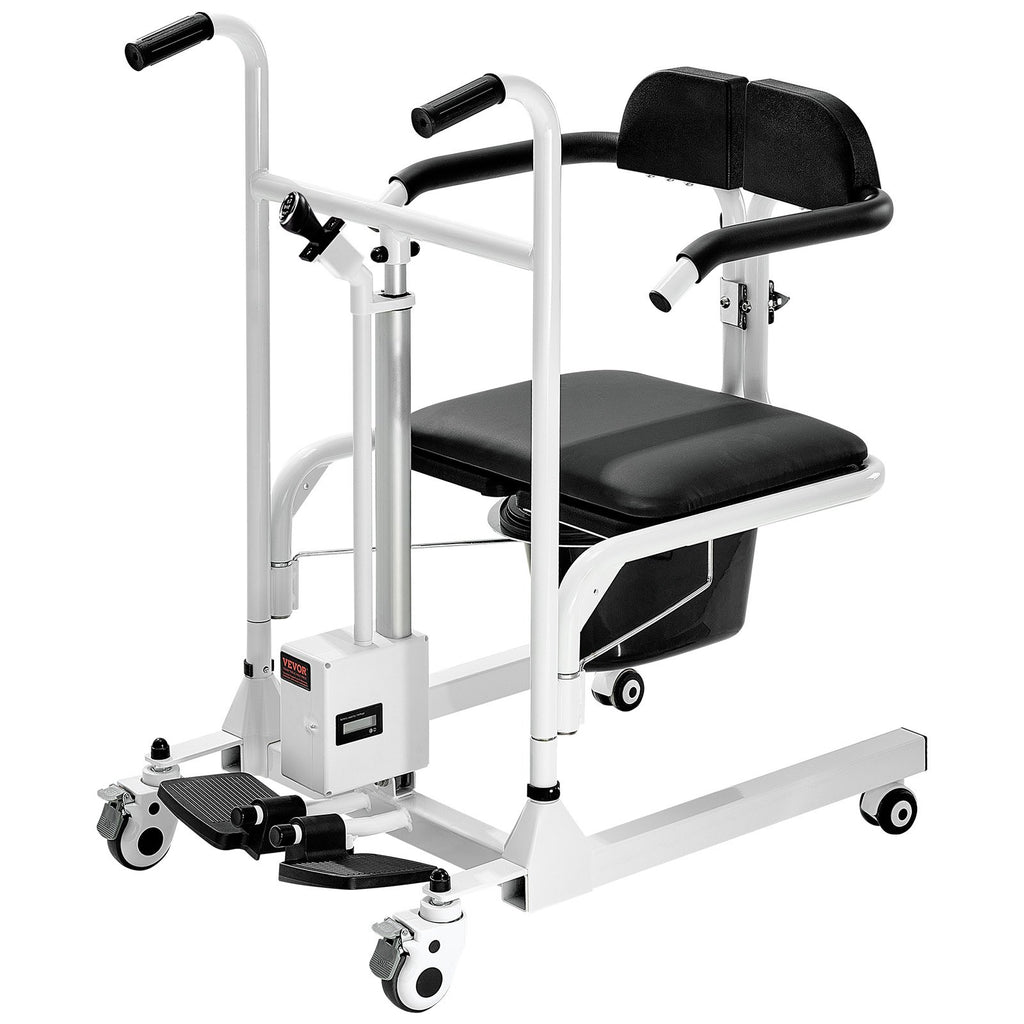 Elektrinis neįgaliųjų kėlimo ir transportavimo vežimėlis VEVOR XFL-QX-YW01-1, 100 kg keliamoji galia