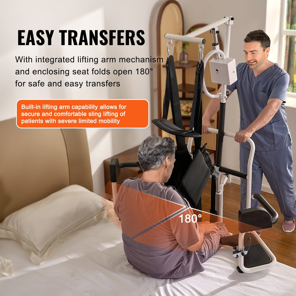 Elektrinis neįgaliųjų kėlimo vežimėlis VEVOR XFL-QX-YW03, 100 kg keliamoji galia