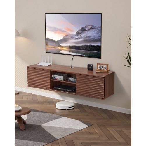 Pakabinama TV spintelė VEVOR SHSHDSG1118, 152 cm