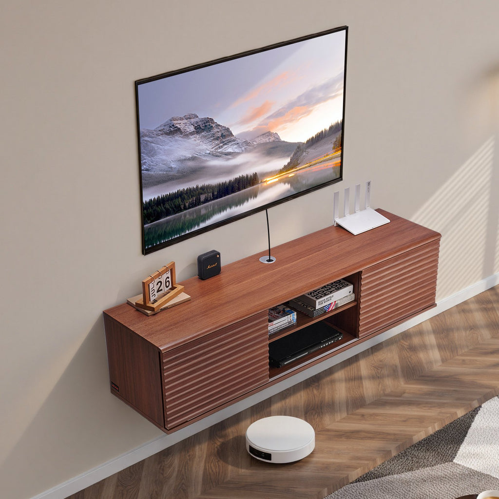 Pakabinama TV spintelė VEVOR SHSHDSG1118, 152 cm