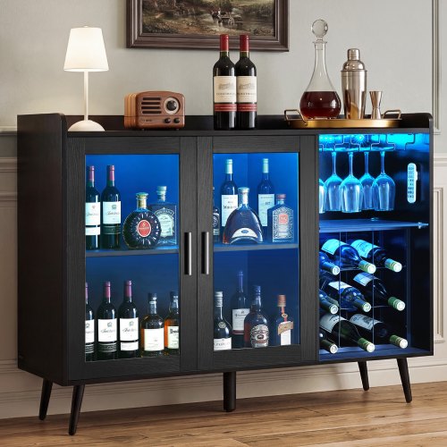 Vyno spintelė VEVOR DX0202-C250498S-01, su 9 skyriais buteliams