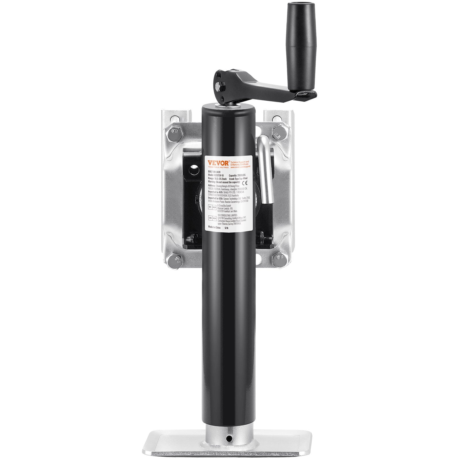 Priekabos keltuvas VEVOR R20TSW-B, 907 kg keliamoji galia