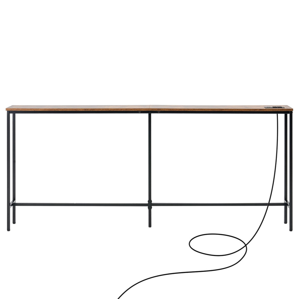 Siauras konsolinis stalas VEVOR YJXXGZ-001, 180 cm ilgio