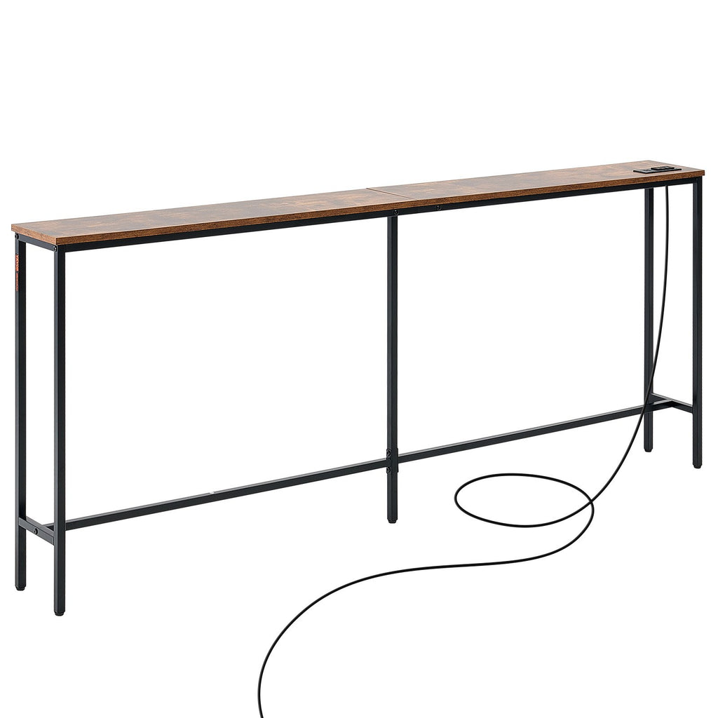 Siauras konsolinis stalas VEVOR YJXXGZ-001, 180 cm ilgio