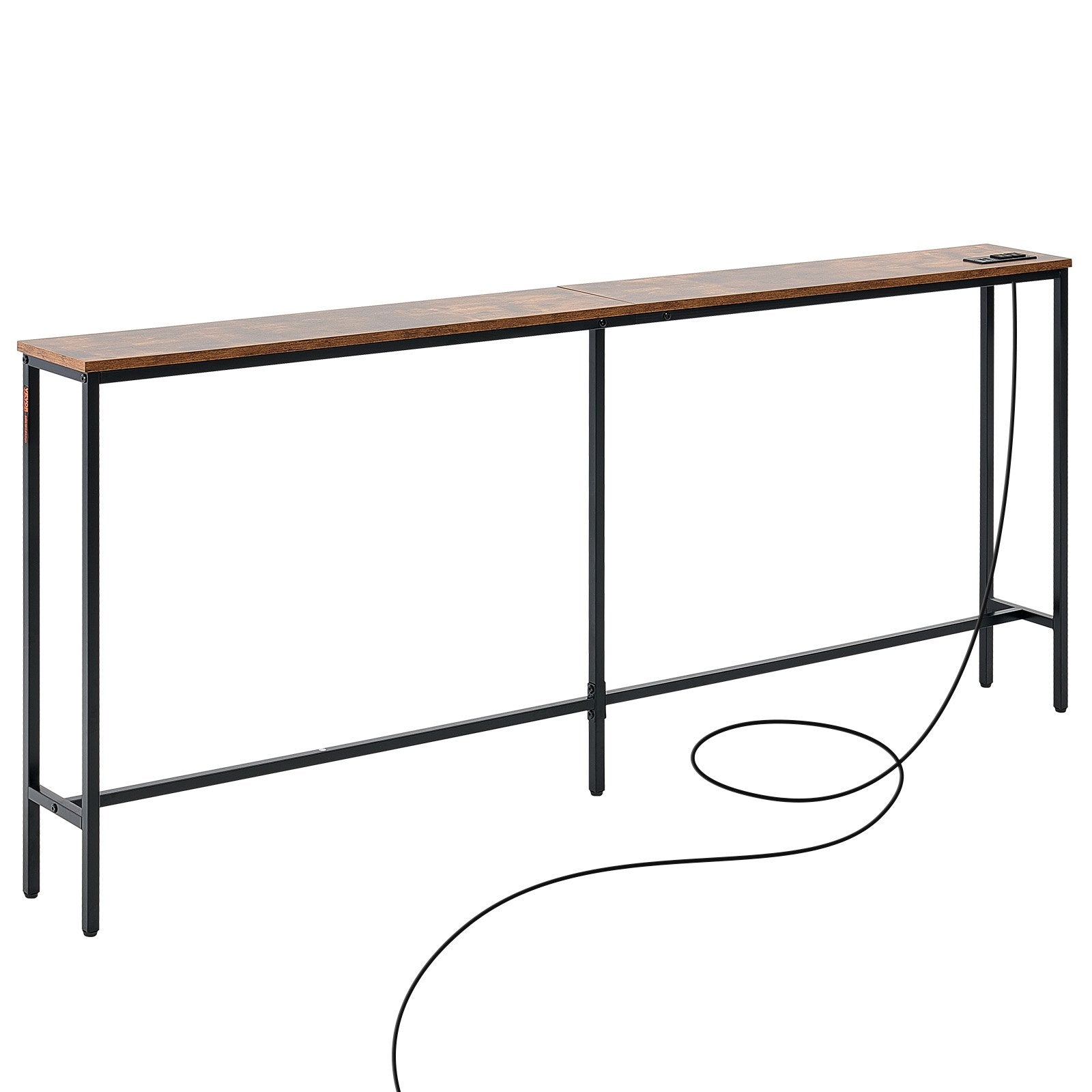 Siauras konsolinis stalas VEVOR YJXXGZ-001, 180 cm ilgio