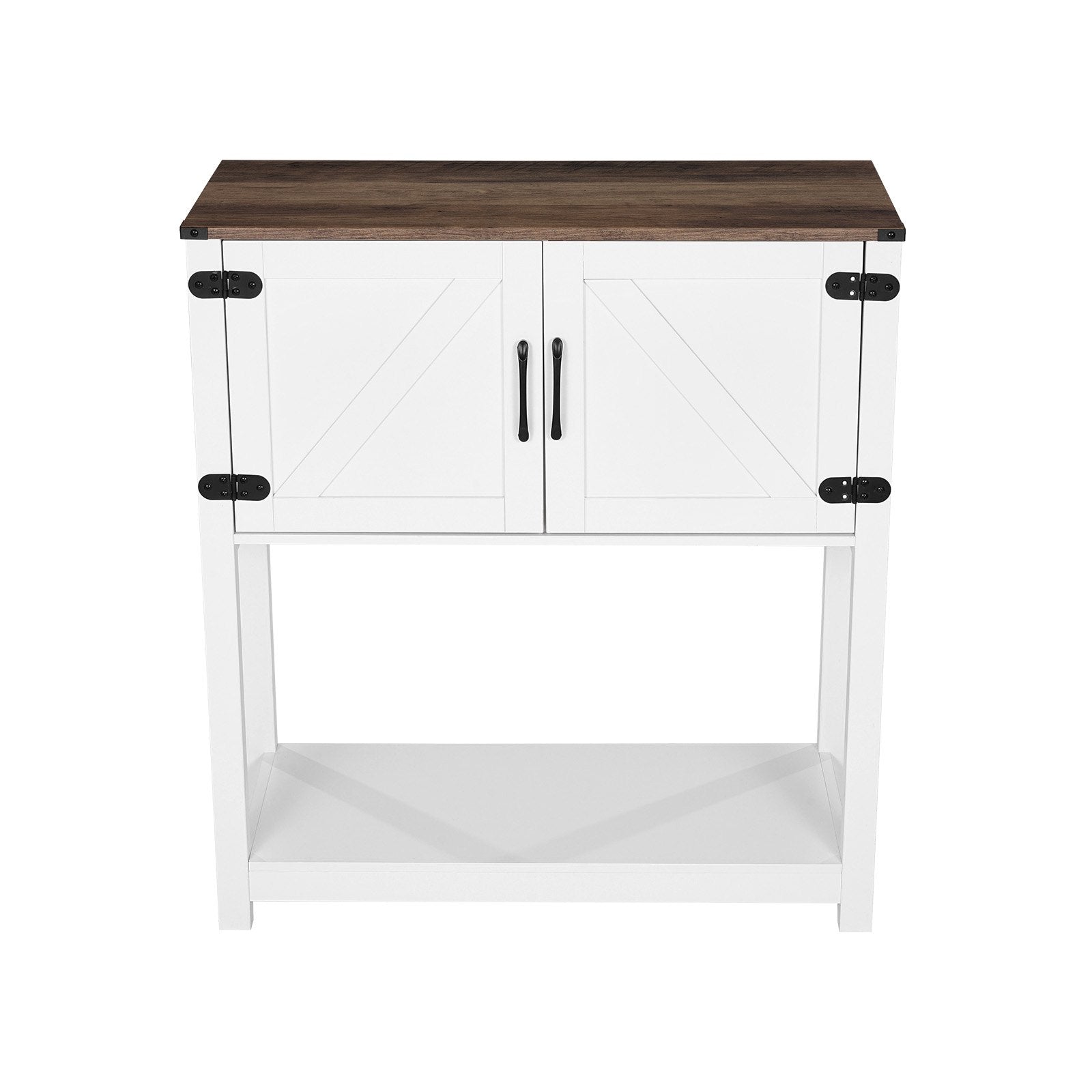 Kavos staliukas-komoda VEVOR SR241143, 80 x 35 x 88 cm