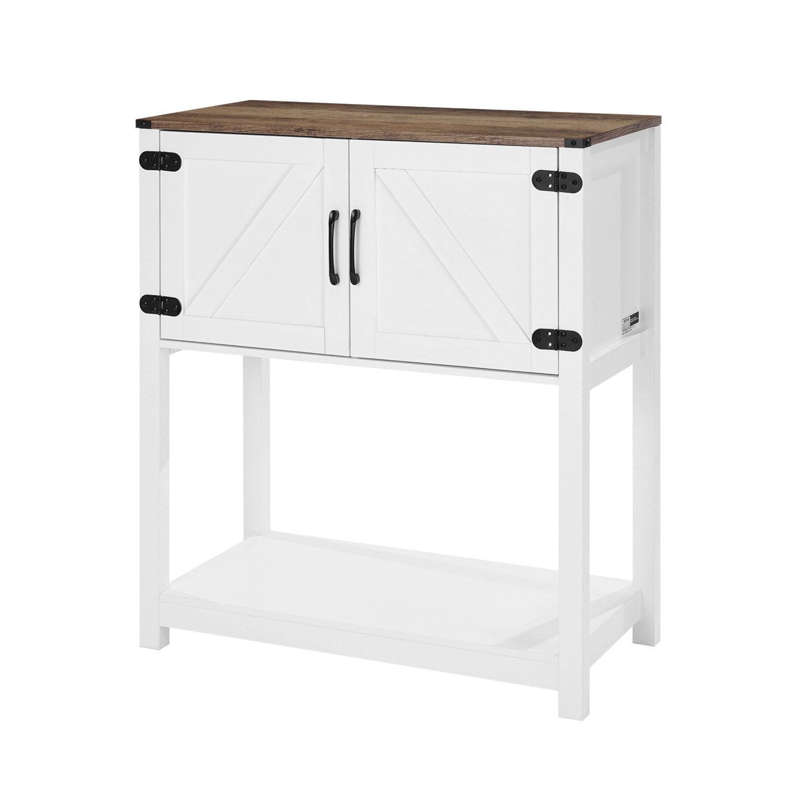 Kavos staliukas-komoda VEVOR SR241143, 80 x 35 x 88 cm