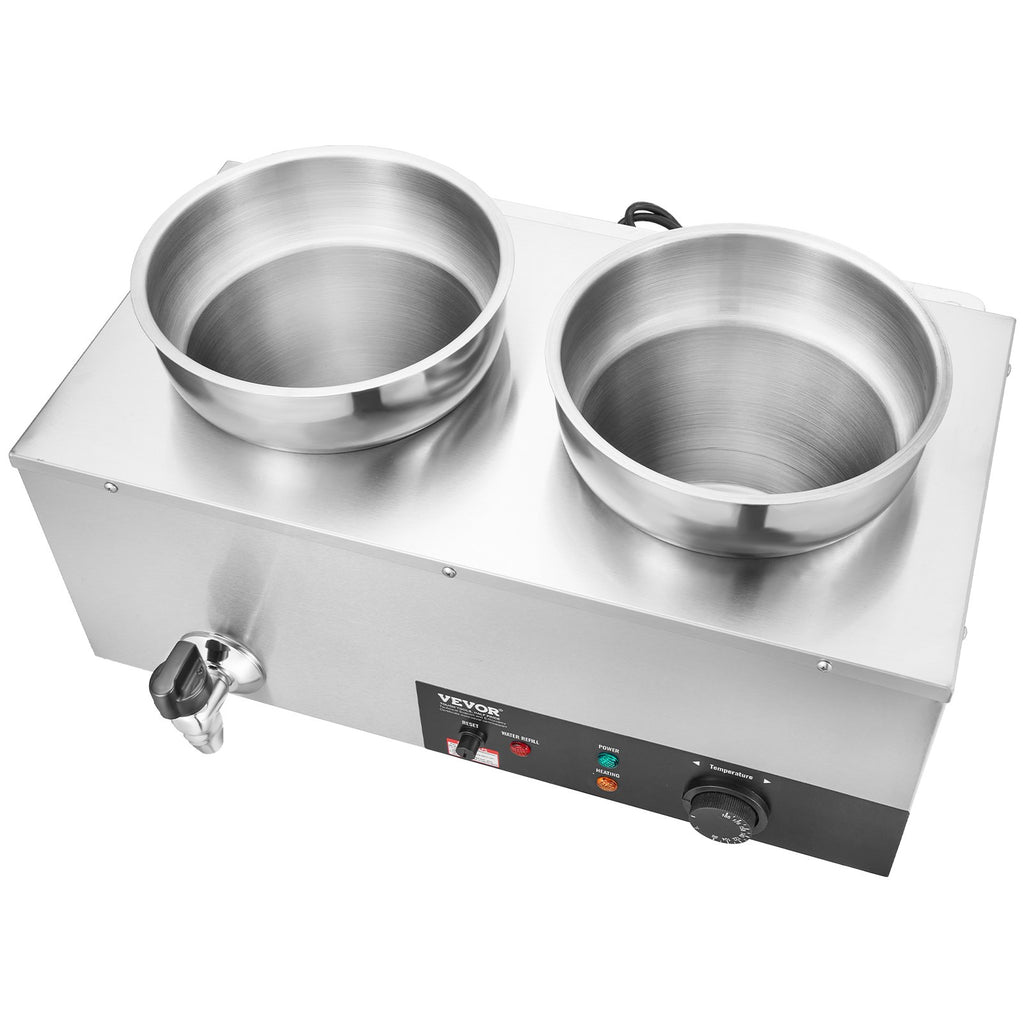 Elektrinis sriubos šildytuvas VEVOR SC-TT2-7L, 1200 W