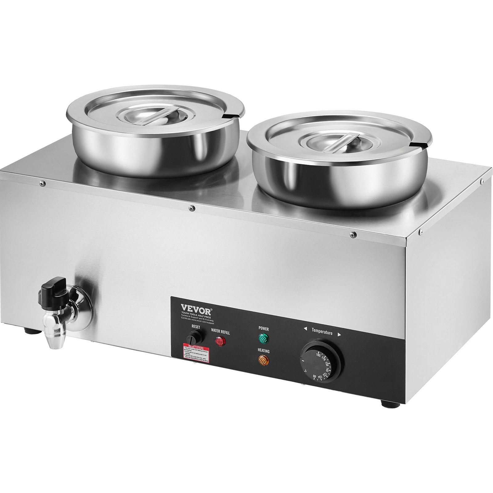Elektrinis sriubos šildytuvas VEVOR SC-TT2-7L, 1200 W