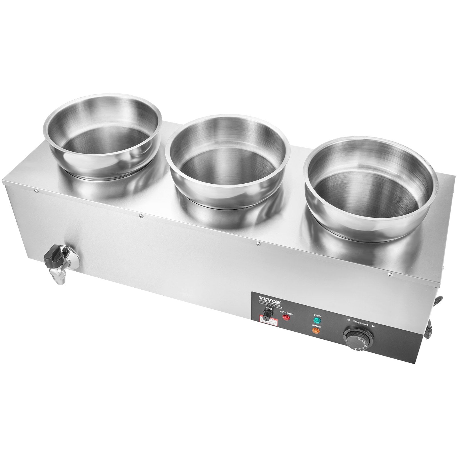 Elektrinis sriubos šildytuvas VEVOR SC-TT3-7L, 1200 W