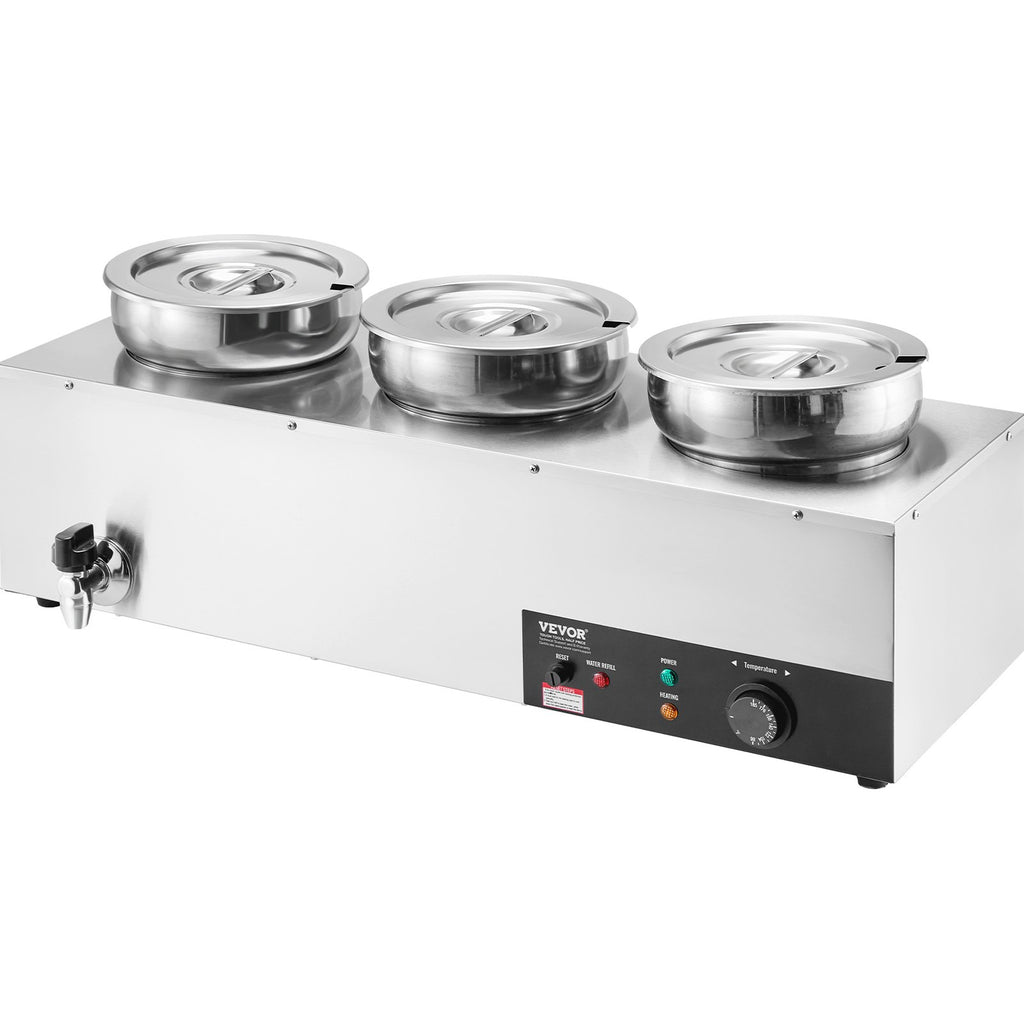 Elektrinis sriubos šildytuvas VEVOR SC-TT3-7L, 1200 W