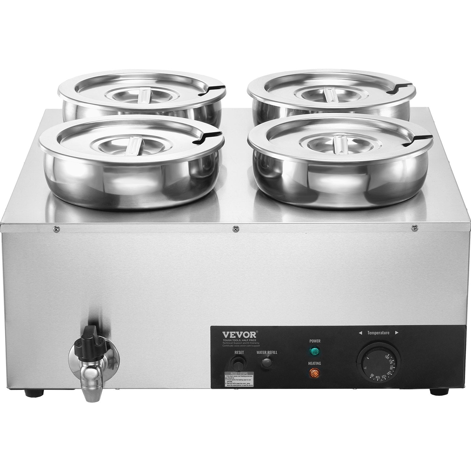 Elektrinis sriubos šildytuvas VEVOR SC-TT4-7L, 1500W