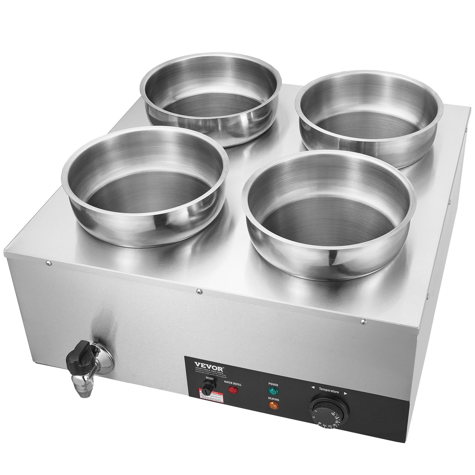 Elektrinis sriubos šildytuvas VEVOR SC-TT4-7L, 1500W