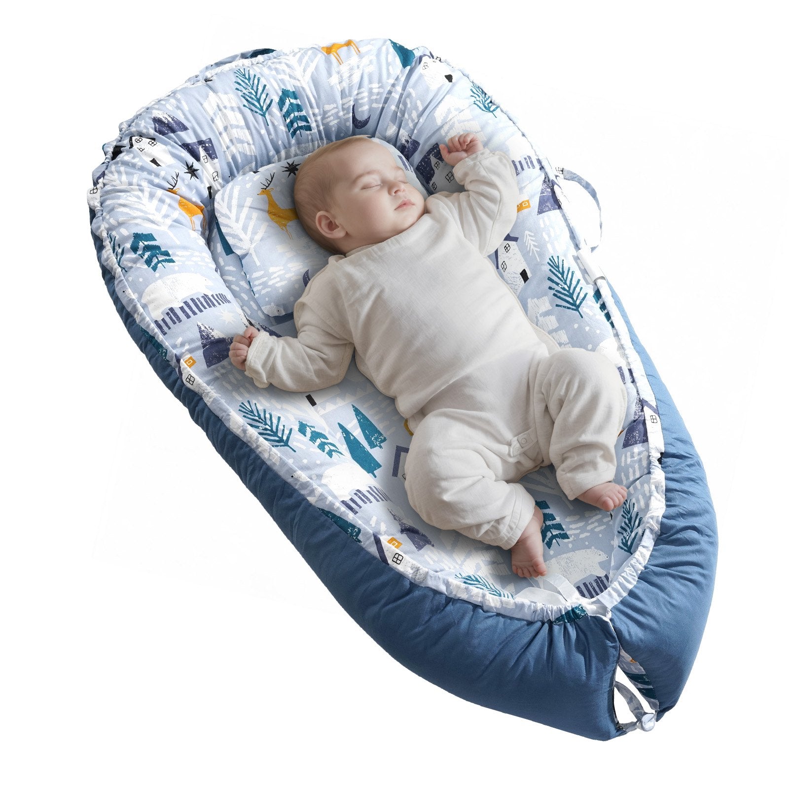 Kūdikio lizdelis VEVOR FSC-03, 100 % medvilnė