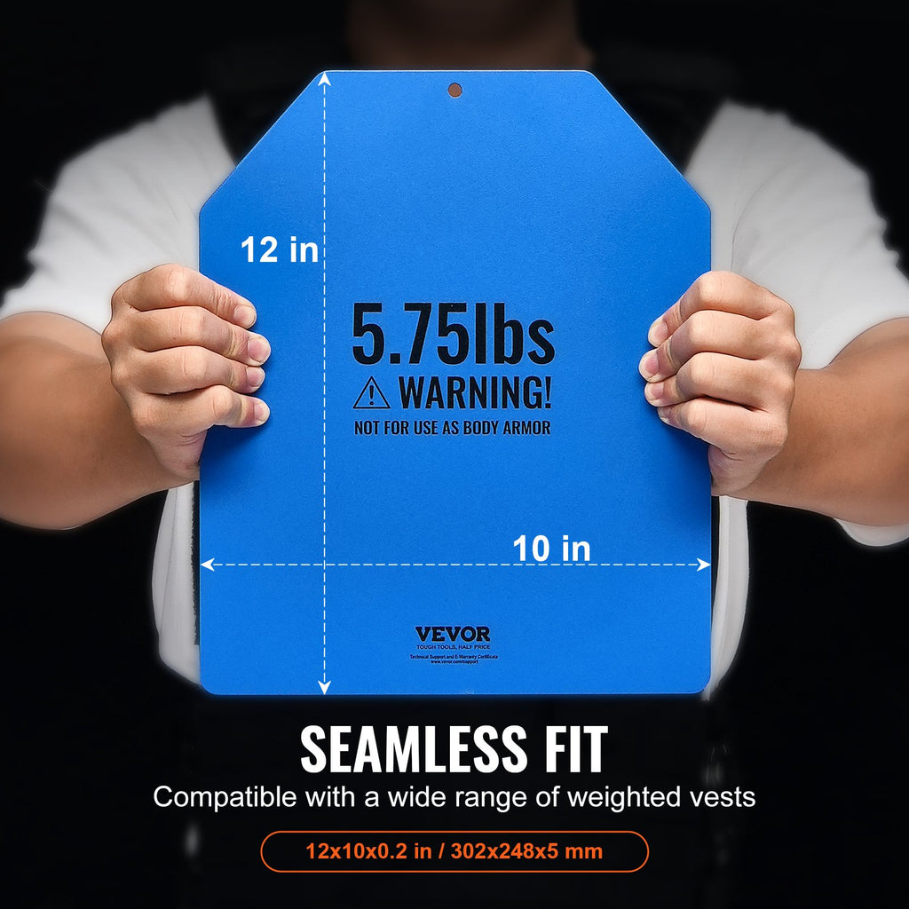 Svorio liemenių plokštės VEVOR JSPB-5.75LB, 2 x 2,6 kg