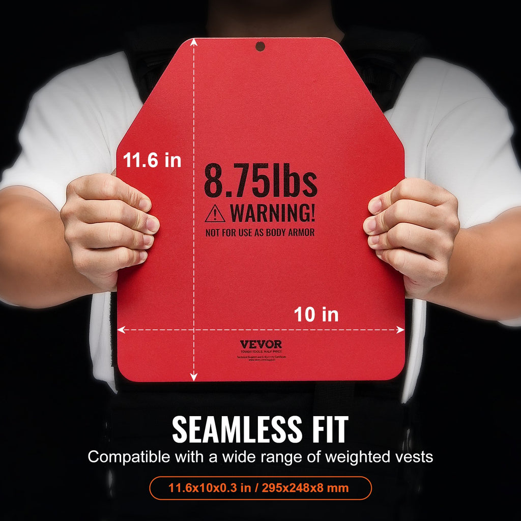 Svorio liemenės plokštės VEVOR JSPB-8.75LB, 2 x 3,97 kg