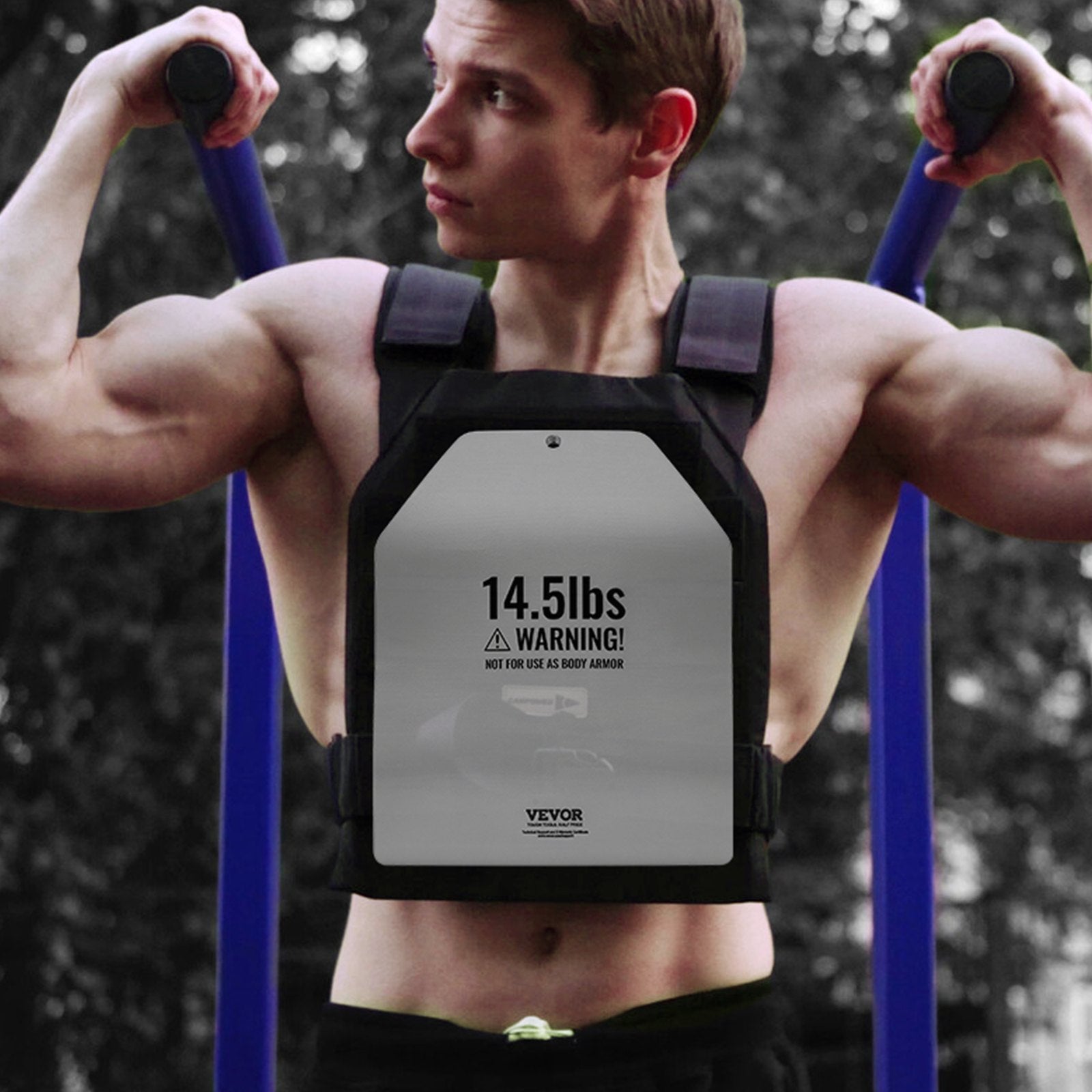 Svorio liemenės plokštės VEVOR JSCB-14.5LB, 2 x 6,58 kg