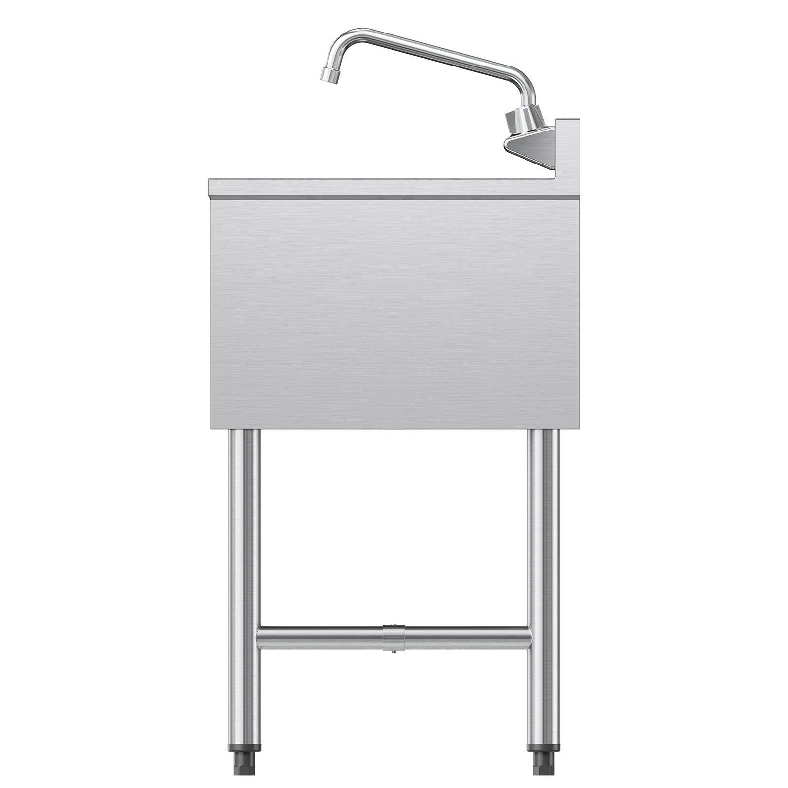 Trijų skyrių plautuvė VEVOR JC-BAR-3B60-LR-320, 304 nerūdijantis plienas