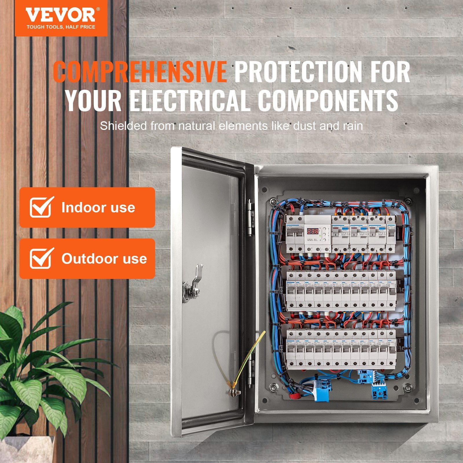Elektros skydinė VEVOR SP-B3-504020, 50 x 40 x 20 cm