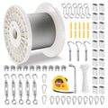 Plieninio lyno rinkinys VEVOR S1/8-100, 30,5 m