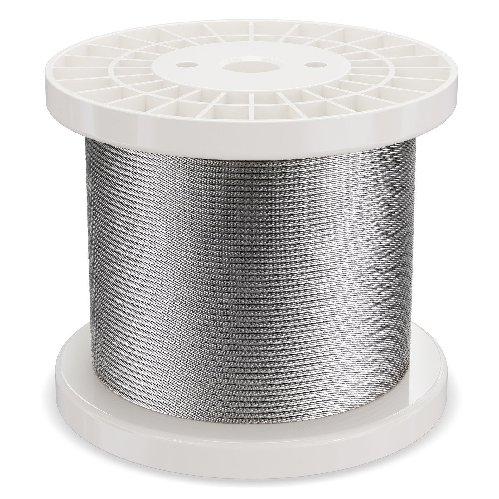 Plieninis trosas VEVOR S1/8-600, 182,3 m