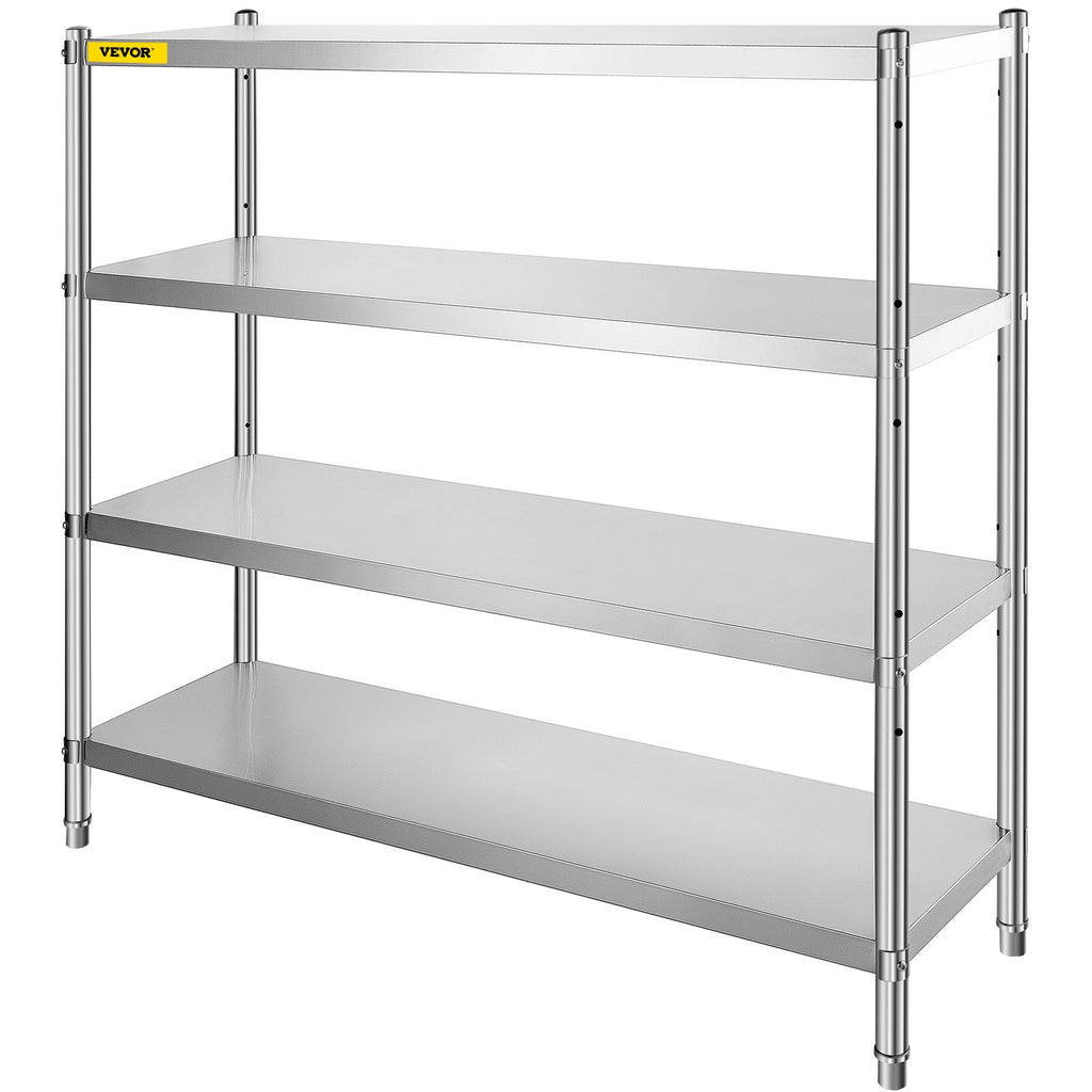 Nerūdijančio plieno lentyna VEVOR VV-SSS-4-72, 180x45x150 cm