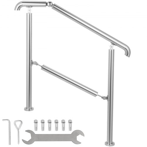Laiptų turėklas VEVOR BXG-5STEP, 4–5 pakopoms