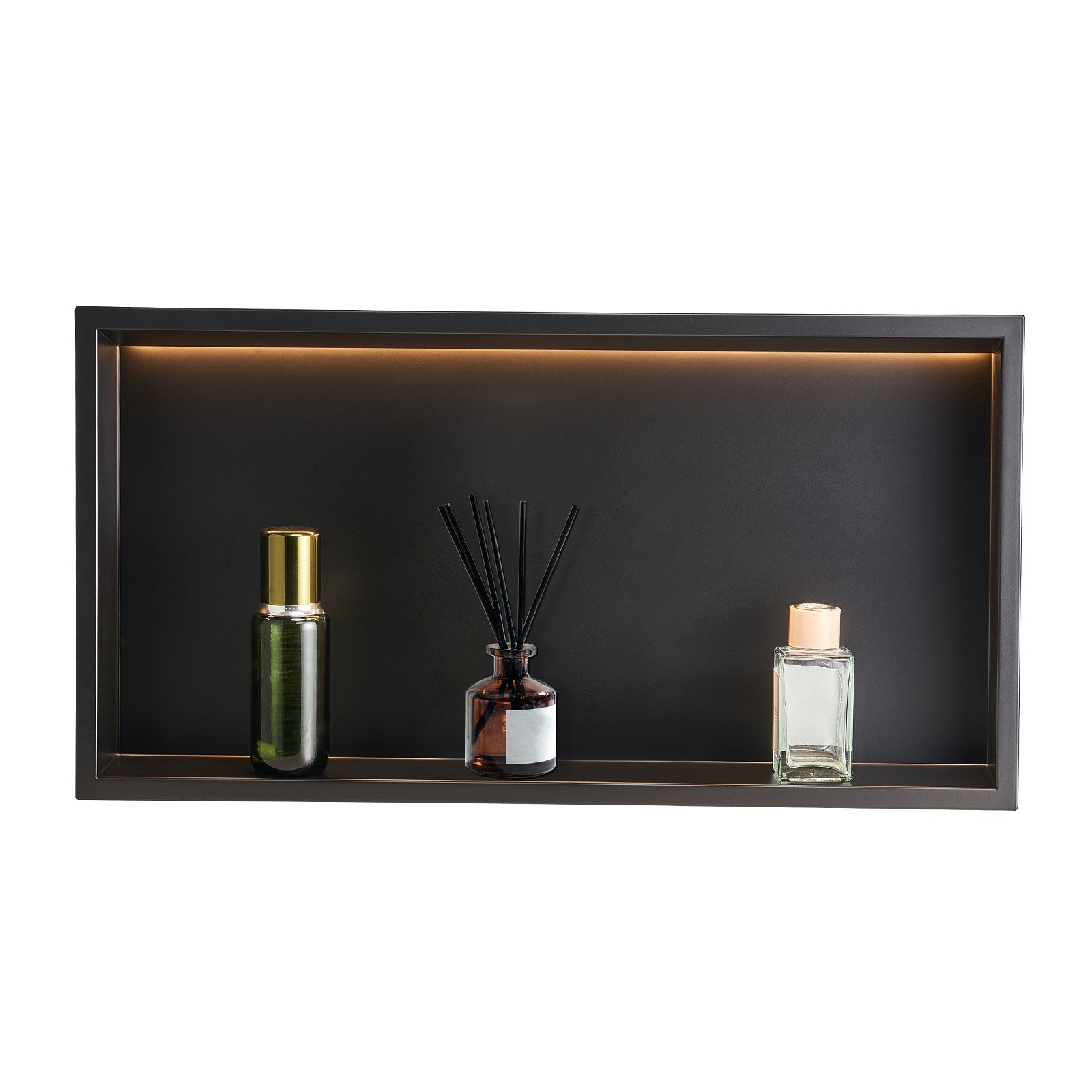 Įleidžiama dušo niša VEVOR BAL-306010-MB, 33 x 63,5 cm
