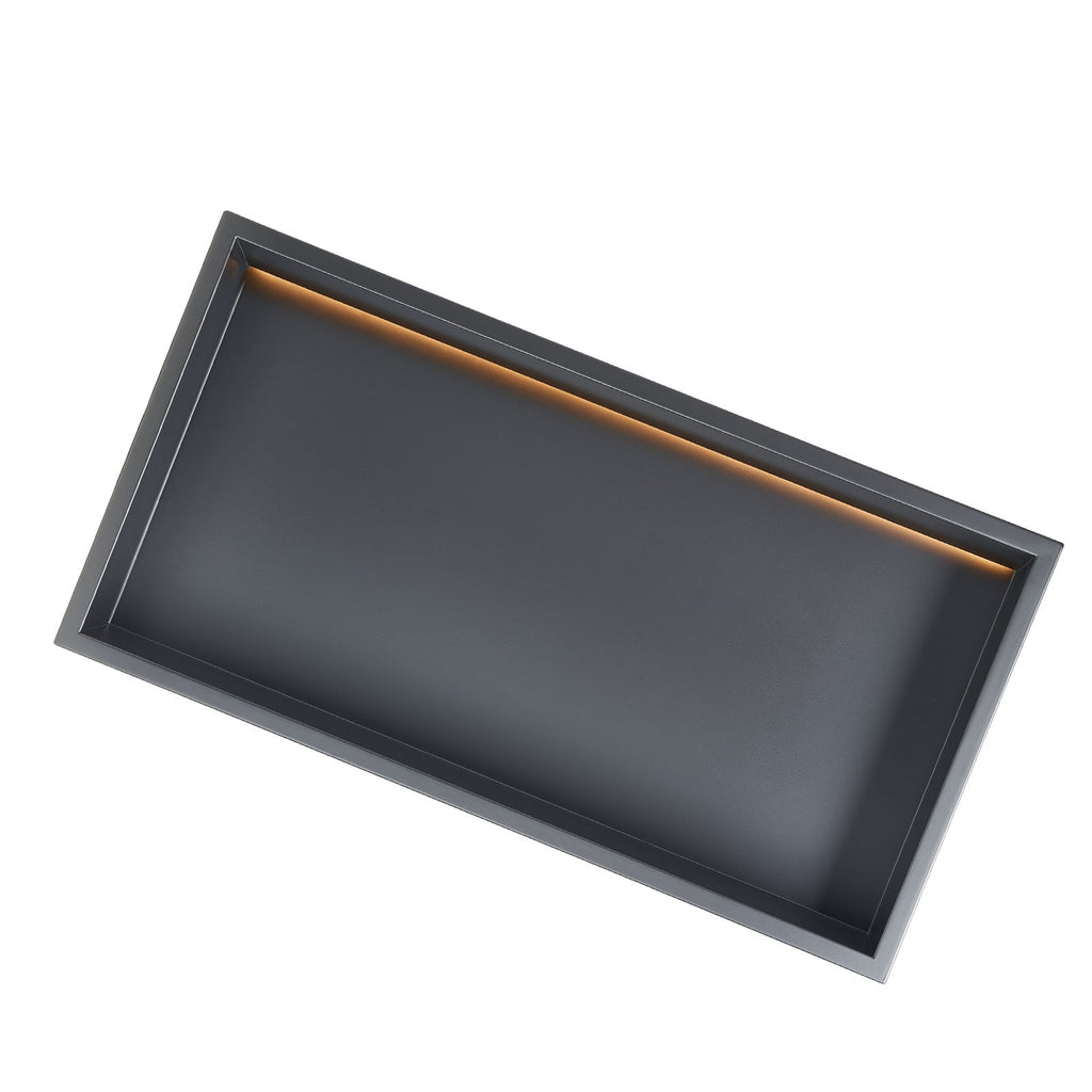 Įleidžiama dušo niša VEVOR BAL-306010-MB, 33 x 63,5 cm