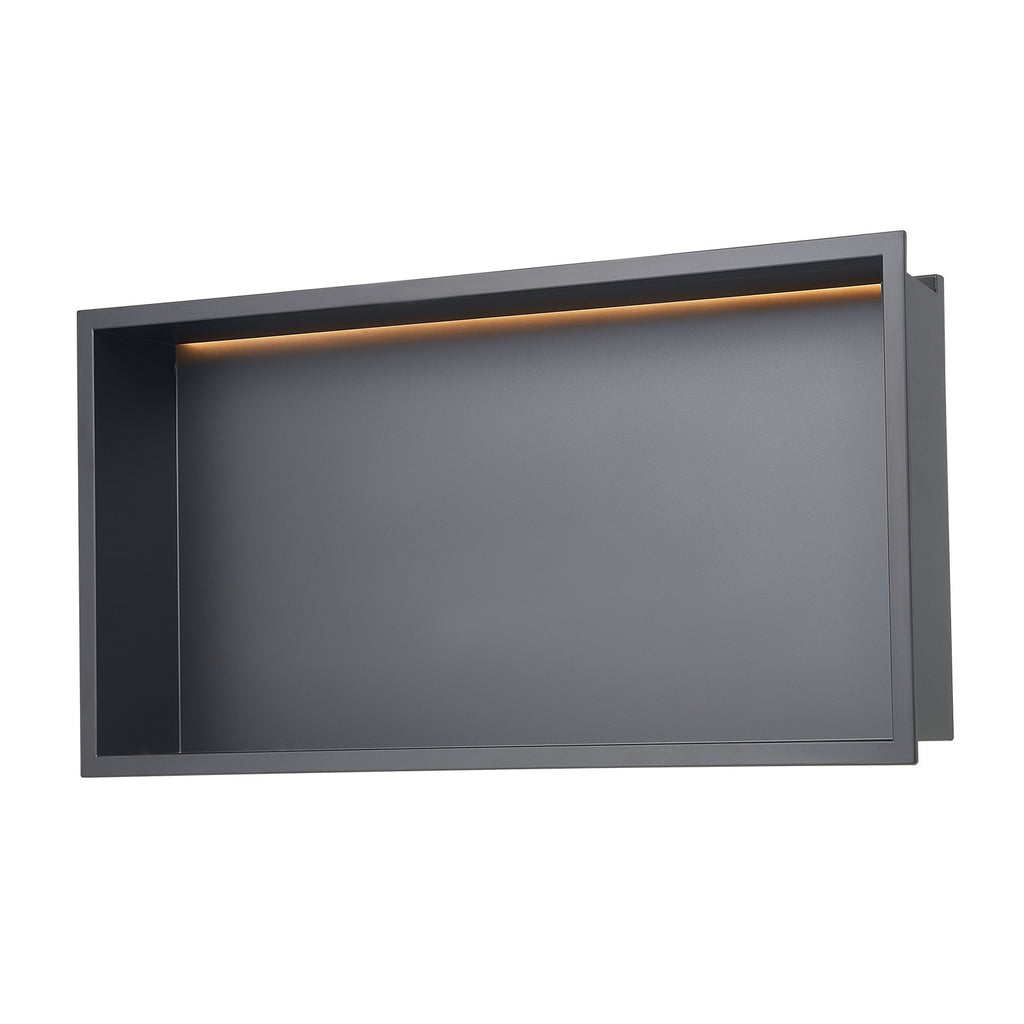 Įleidžiama dušo niša VEVOR BAL-306010-MB, 33 x 63,5 cm