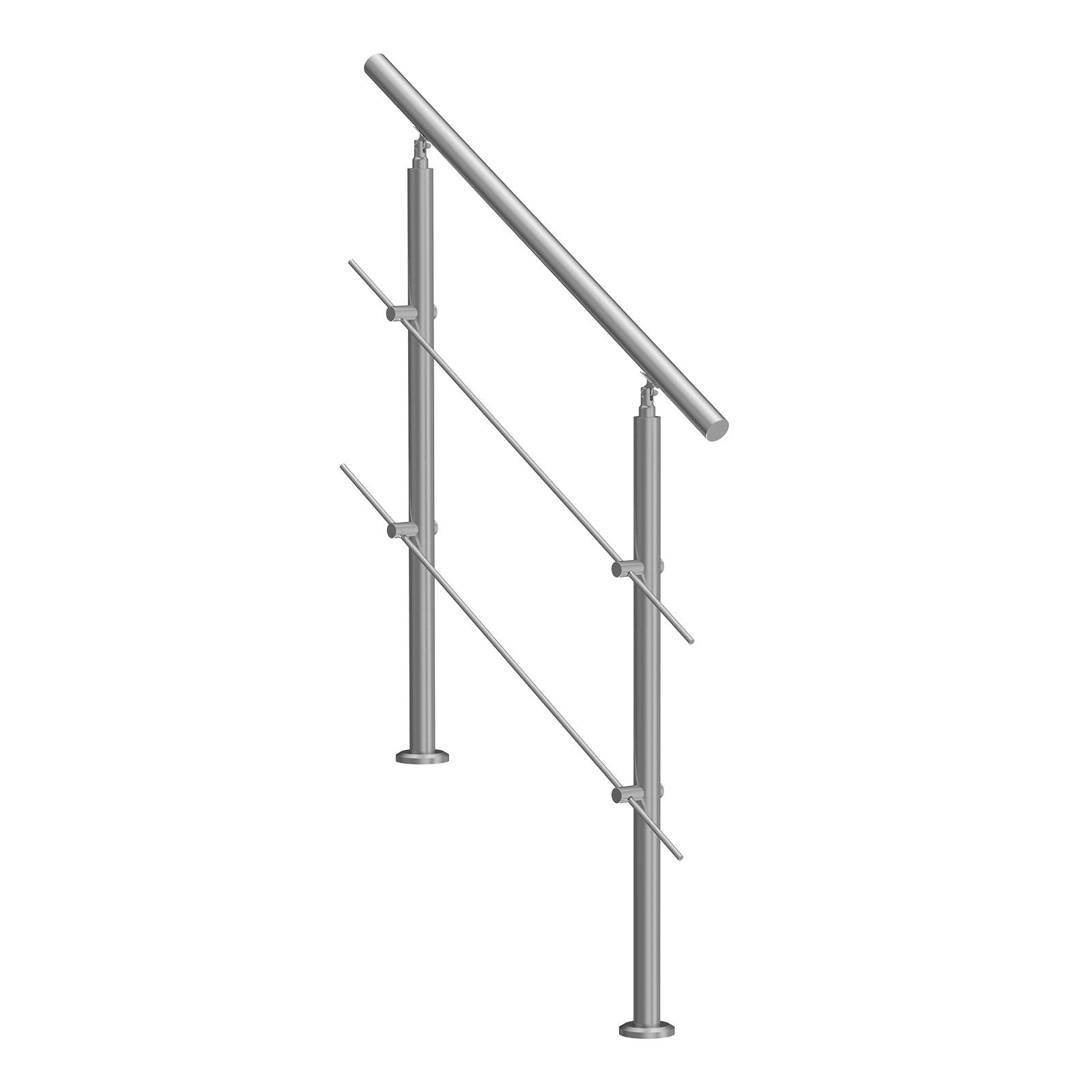 Lauko laiptų turėklai VEVOR SSH-1S-100-2, 100,1 cm ilgio