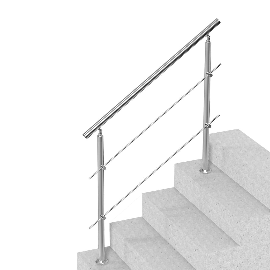 Turėklai lauko laiptams VEVOR SSH-1S-120-2, 120 cm