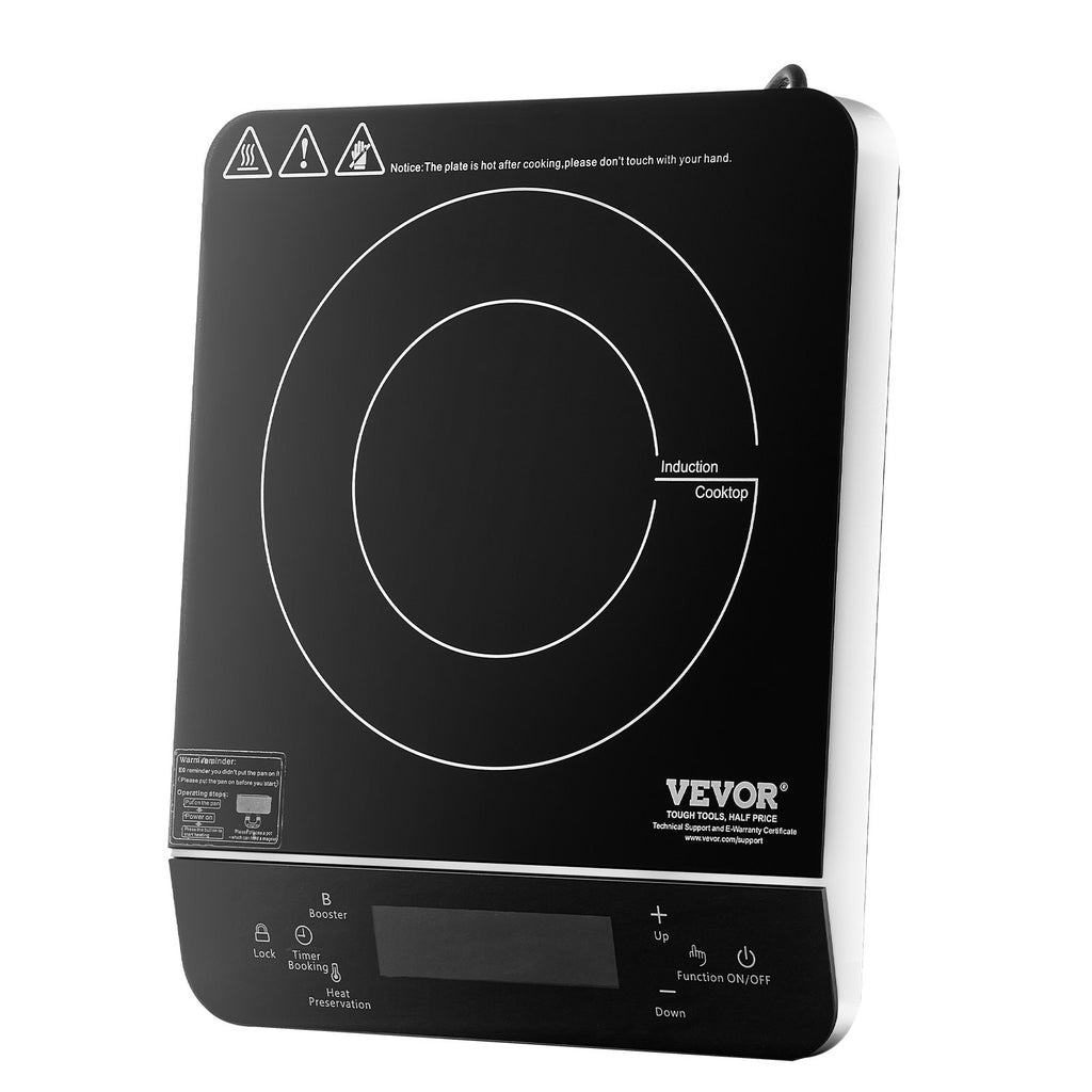 Nešiojama indukcinė kaitlentė VEVOR K1001-2, 2200 W