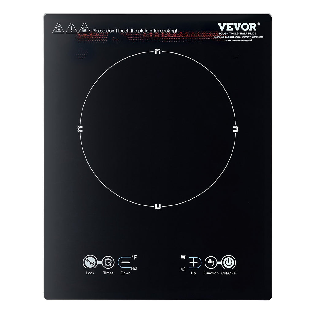 Nešiojama indukcinė kaitlentė VEVOR K1001, 2200 W