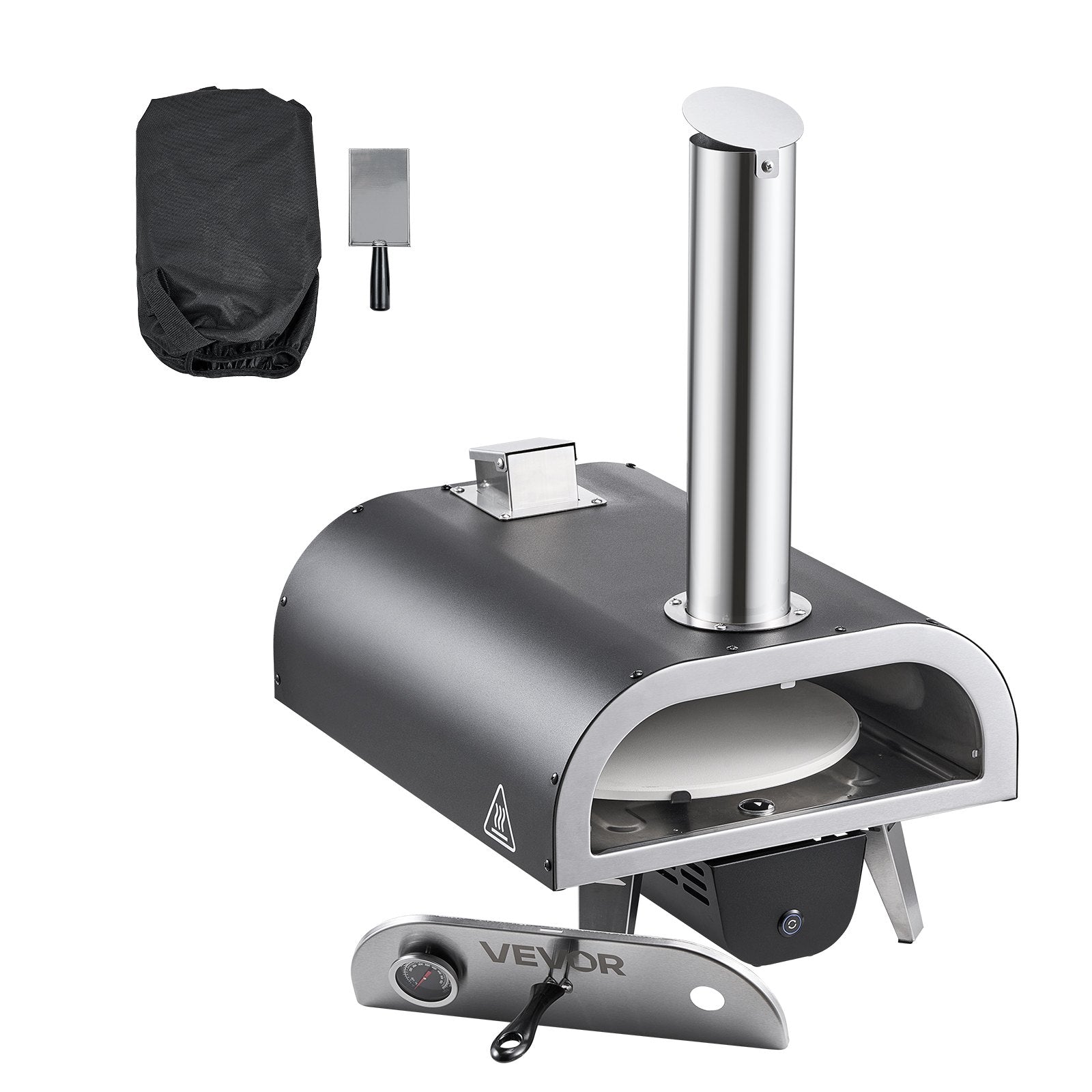 Lauko picų krosnis VEVOR SRGP025R, 30 cm