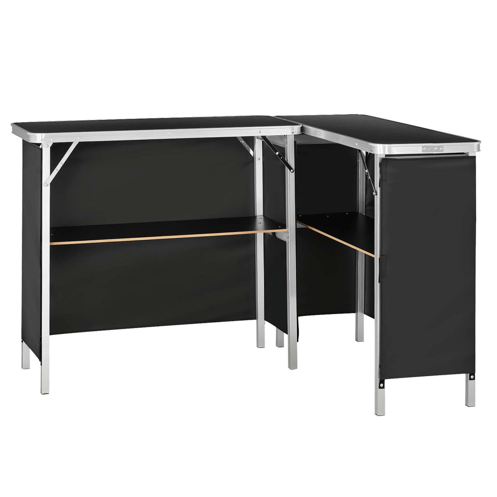 Sulankstomas baro stalas VEVOR ZG-LSZT-XLZZ, 980 x 385 x 870 mm