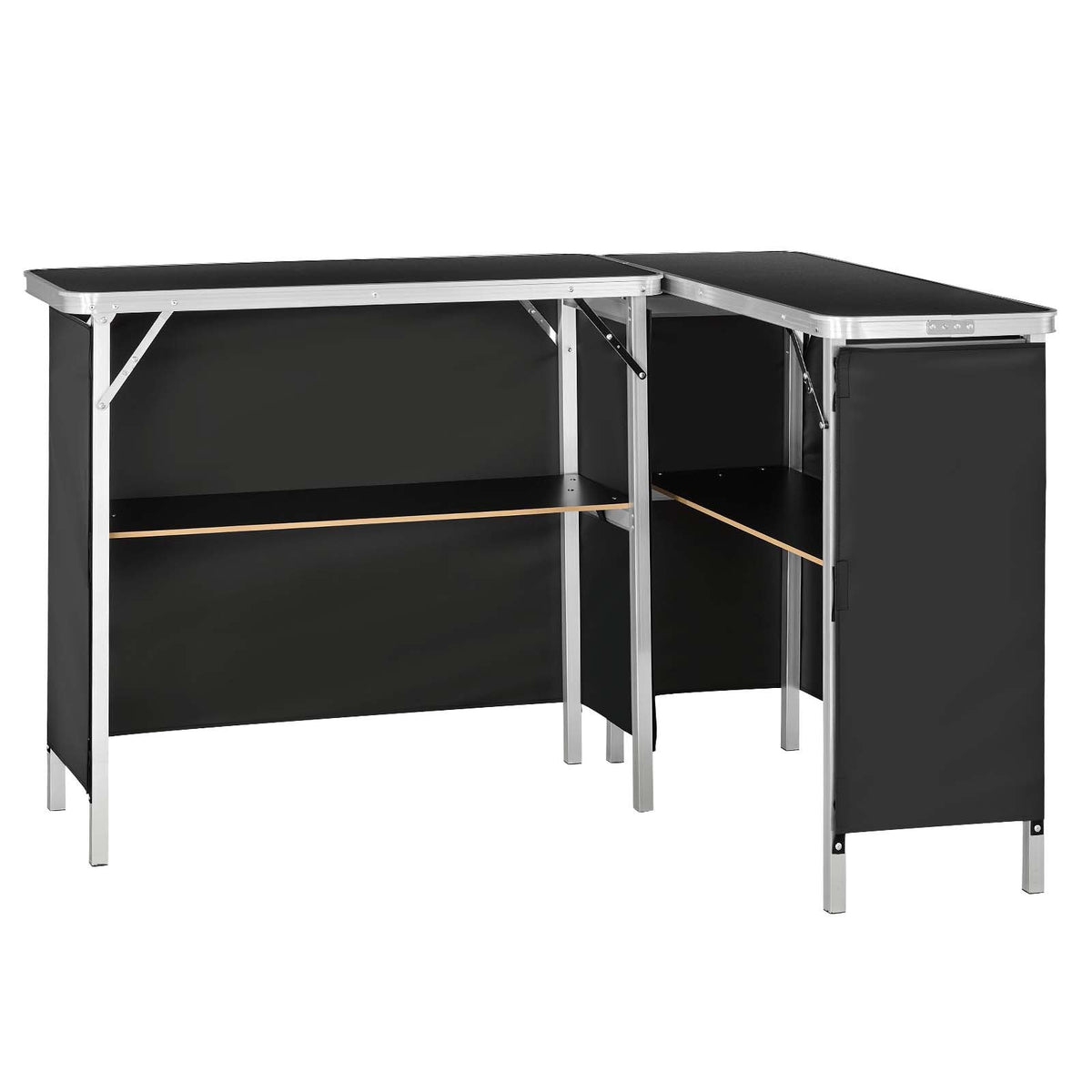 Sulankstomas baro stalas VEVOR ZG-LSZT-XLZZ, 980 x 385 x 870 mm