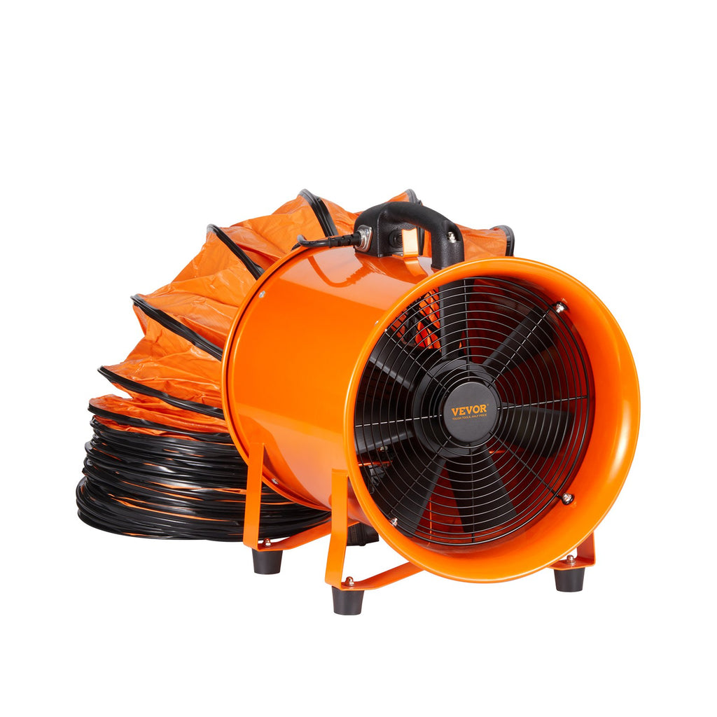 Nešiojamas pramoninis ventiliatorius VEVOR BT-SHT10A-U(S)5, 255 W