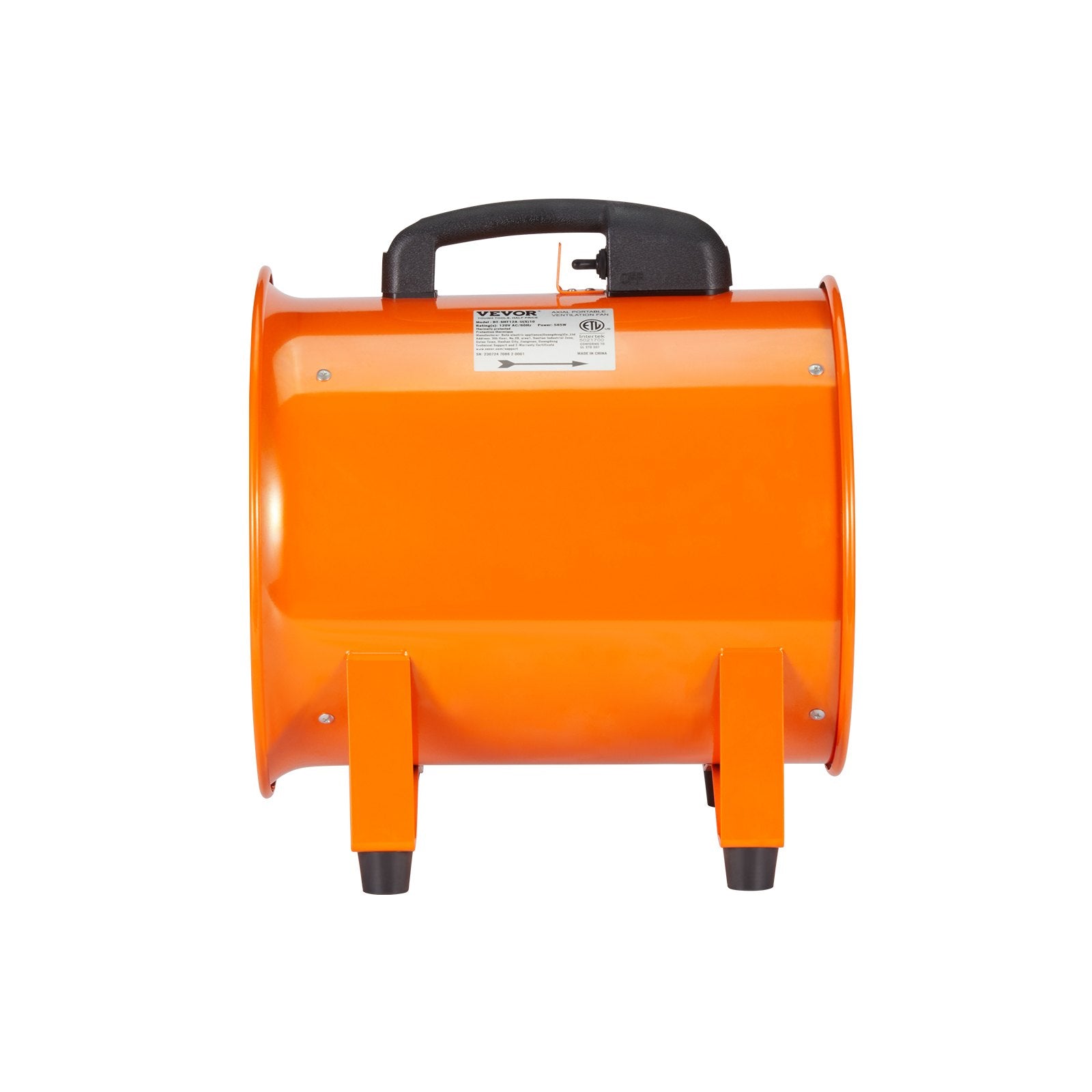 Nešiojamas ventiliatorius VEVOR BT-SHT8A-U(S)5, 145 W