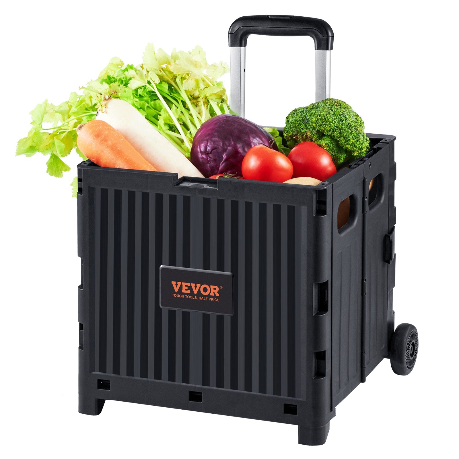 Sulankstomas transportavimo vežimėlis VEVOR 8821, 36 kg keliamoji galia