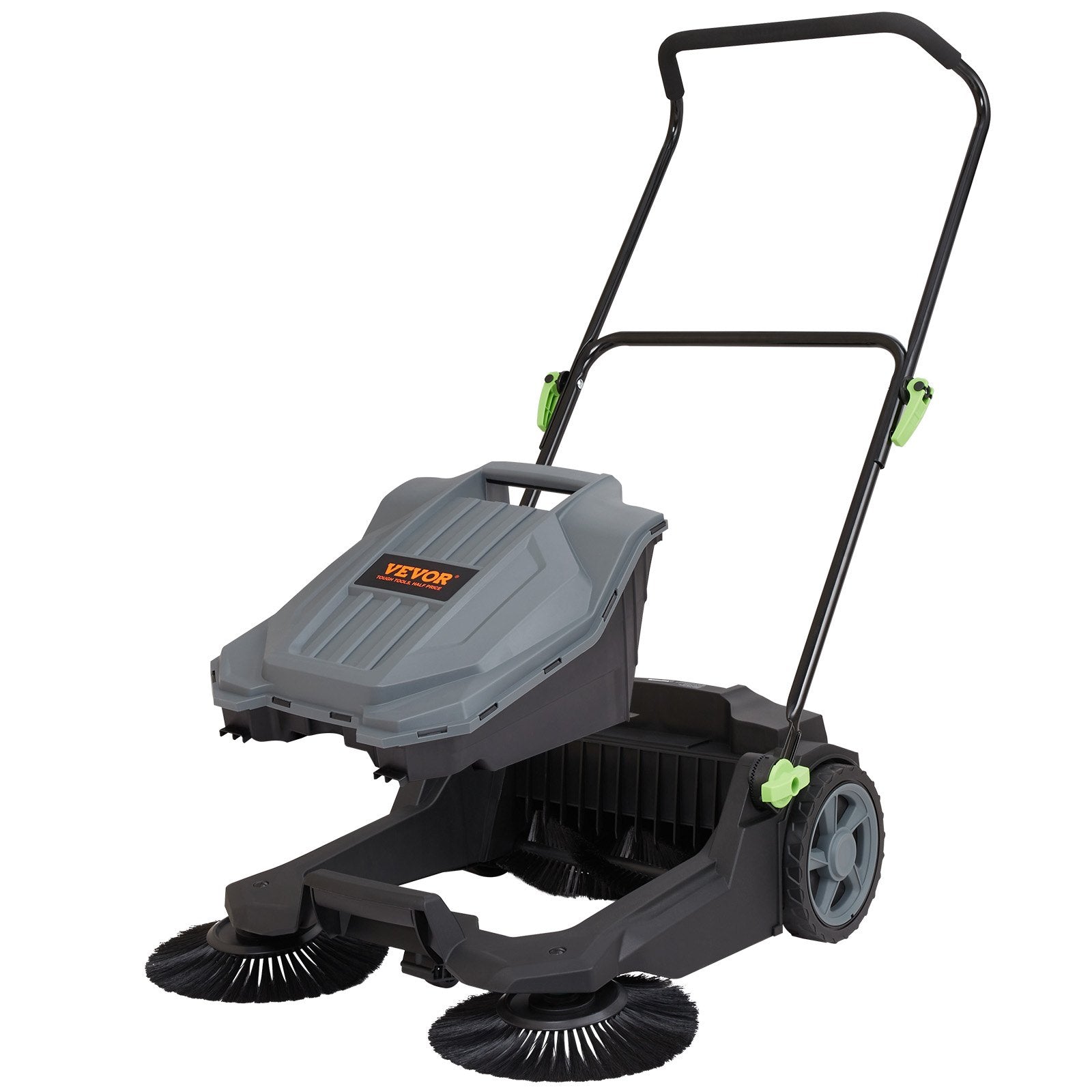 Mechaninė šlavimo mašina VEVOR S13-001A, 65 cm darbinis plotis