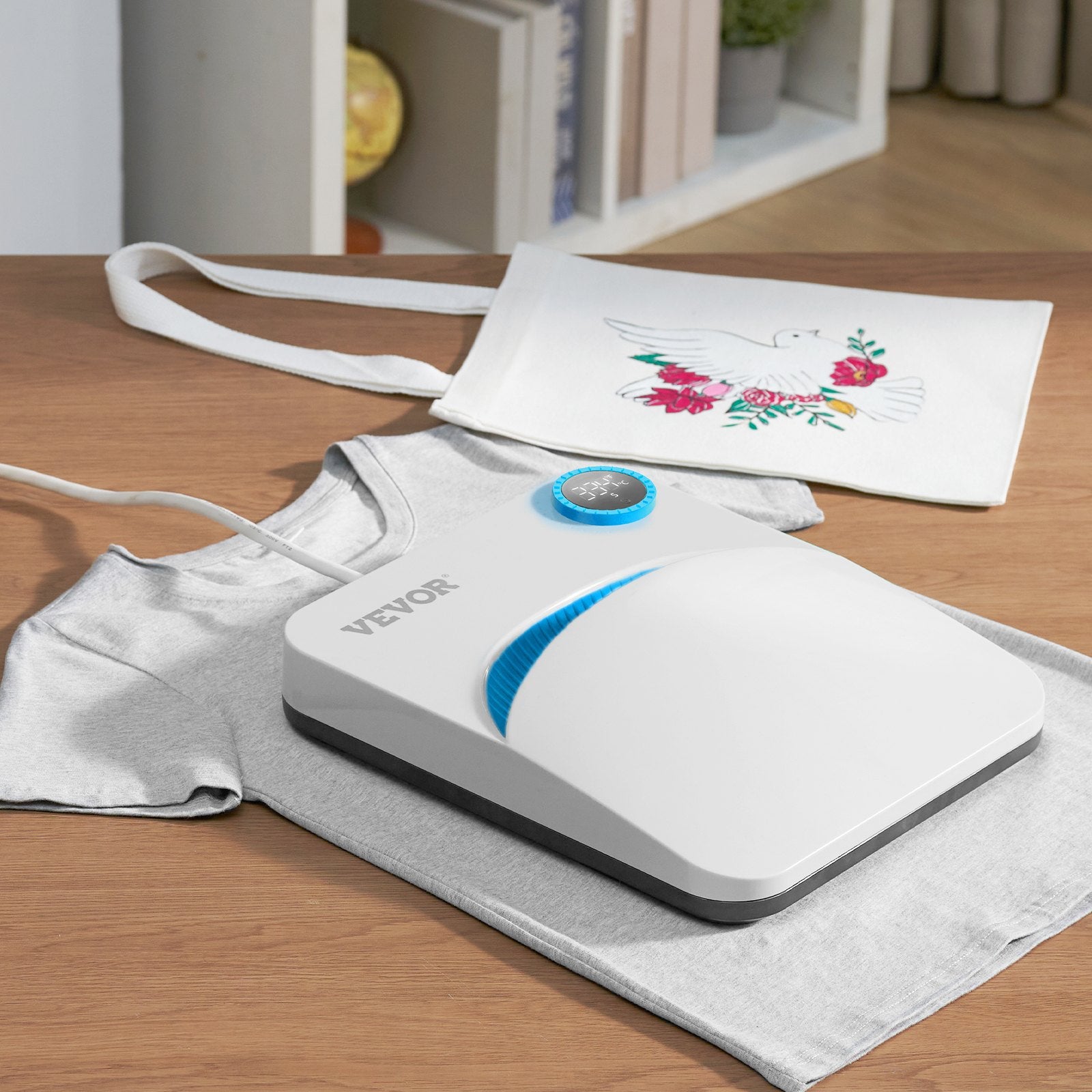 Termopresas VEVOR Portable Easy Press, 30 x 25 cm