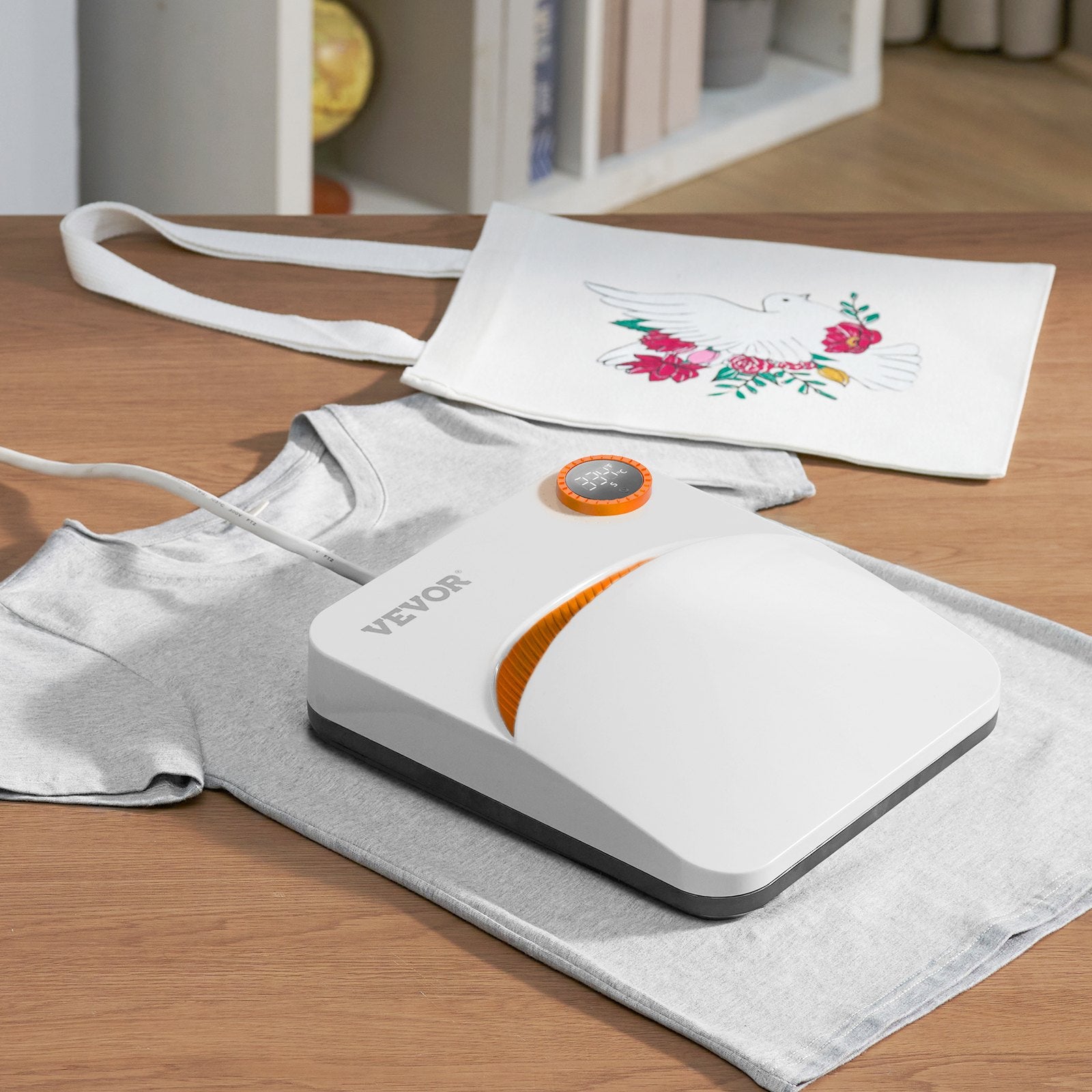 Termopresas VEVOR Easy Press, 22,8 x 22,8 cm