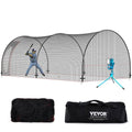 Beisbolo treniruočių narvas VEVOR YC-DJL-22*12*8ft, 6,7 m ilgio