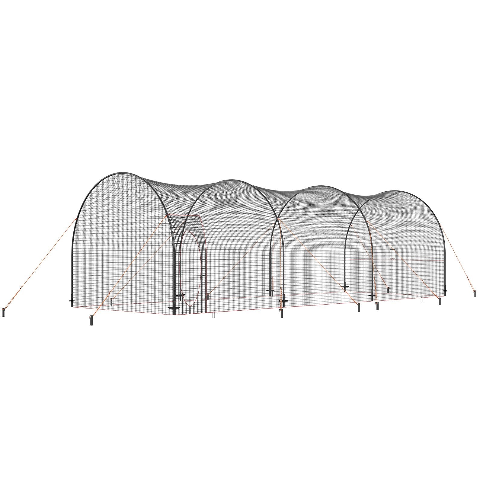 Beisbolo treniruočių narvas VEVOR YC-DJL-33*12*10ft, 10 m ilgio