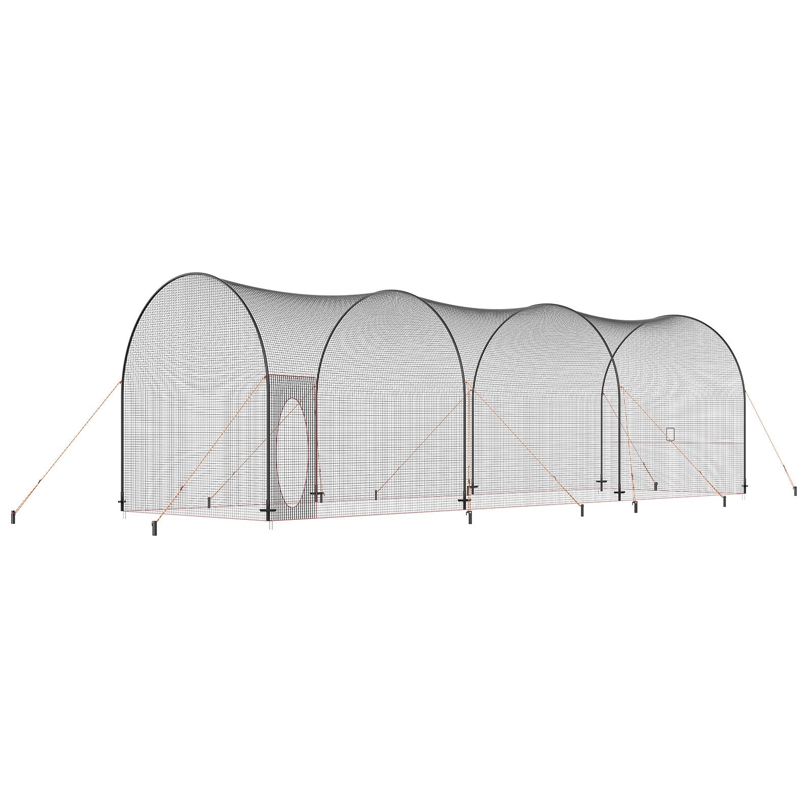 Beisbolo mušimo narvas VEVOR YC-DJL-40*12*12ft, 12,2 m ilgio