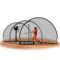 Beisbolo mušimo narvas VEVOR BL20120804S, 6,78 x 3,7 x 2,4 m