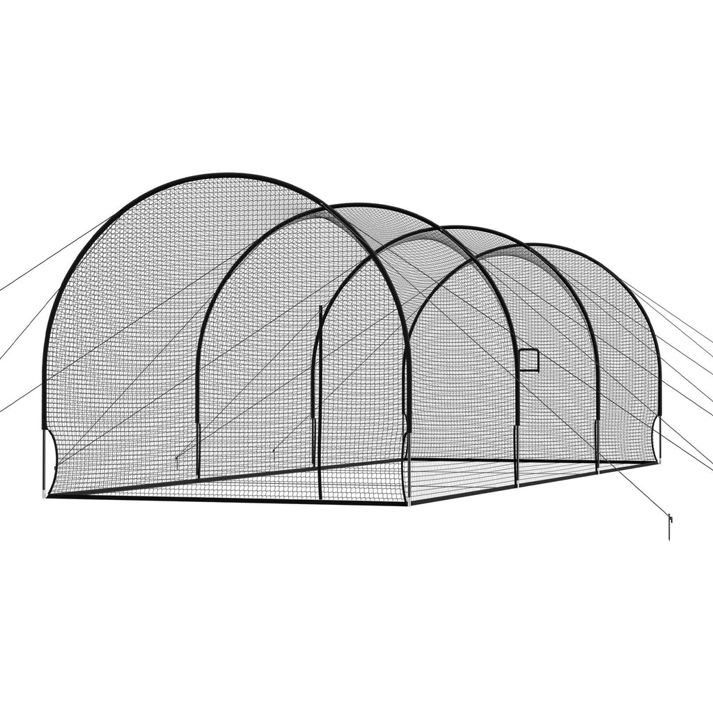 Beisbolo mušimo narvas VEVOR BC004, 10 x 3,6 x 3 m