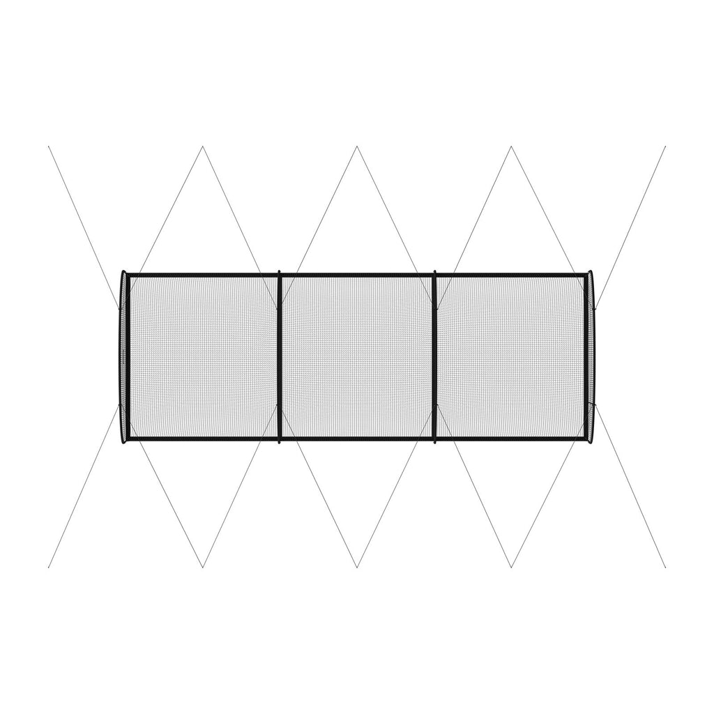 Beisbolo mušimo narvas VEVOR BC004, 10 x 3,6 x 3 m